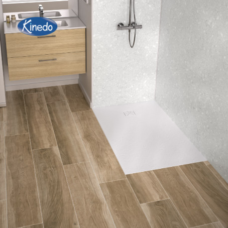 Receveur extra-plat 120X70 Kinecity Blanc PN24 - KINEDO RD1328