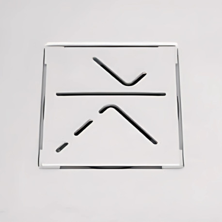 Receveur extra-plat 120X70 Kinecity Blanc PN24 - KINEDO RD1328