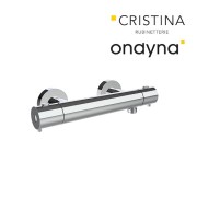 Douche phi thermostatique chrome - CRISTINA ONDYNA PH45151 