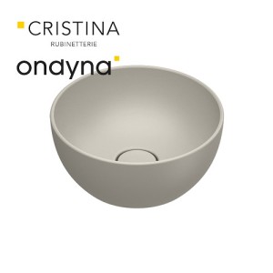 Vasque a poser tonalita diam 42*16 Sable - CRISTINA ONDYNA SF4229 