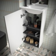 Ensemble Salle De Bains Marville 400 White Gloss - SALGAR 99150 