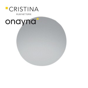 Bonde en ceramique pour vasque tonalita Ciment - CRISTINA ONDYNA SFPI32CE 