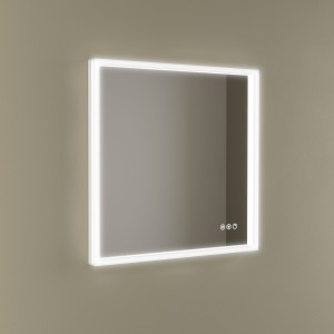 Miroir Kori Line 600 Avec Éclairage Led Avec Capteur Ip44 600 X 600 Mm - SALGAR 113755 