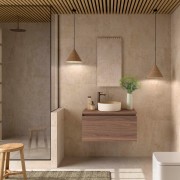 Meuble Salle De Bain Mara 800 1 Tiroir Avec Frein Noyer Americain 797 X 405 X 452 Mm - SALGAR 113997 