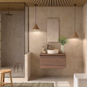 Meuble Salle De Bain Mara 800 1 Tiroir Avec Frein Noyer Americain 797 X 405 X 452 Mm - SALGAR 113997 