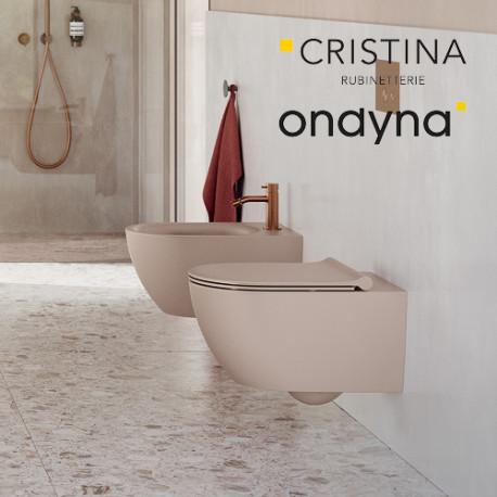 WC suspendu tonalita 55x35 Soie - CRISTINA ONDYNA WCSF5531 