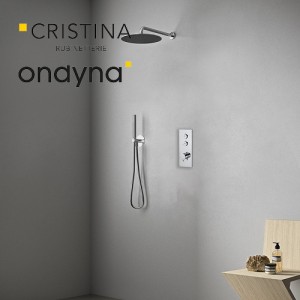 Pack douche thermo twist - CRISTINA ONDYNA XTV6220 