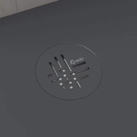 Receveur extra-plat 120X70 Kinesurf Nova Anthracite mat - KINEDO RD1236AM