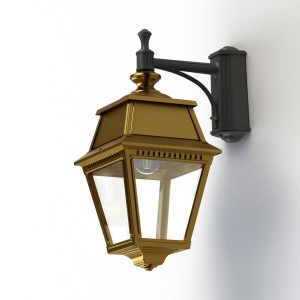 Applique Avenue 2 N°4 E27 Laiton vernis teinté 070 - PRADIER 102010070 