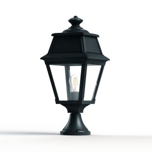 Borne Avenue 2 N°5 E27 Vert de gris 008 - PRADIER 102013008 