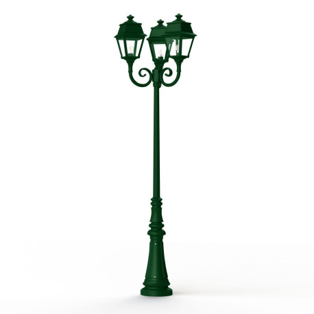 Lampadaire Avenue 2 N°11 E27 Vert sapin 067 - PRADIER 102028067 