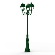 Lampadaire Avenue 2 N°11 E27 Vert sapin 067 - PRADIER 102028067 
