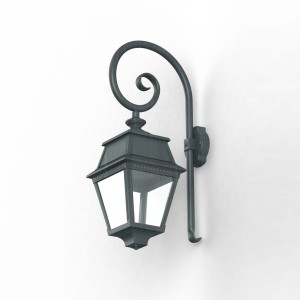 Applique Avenue 2 N°2 LED clair Vert de gris 008 - PRADIER 102105008 