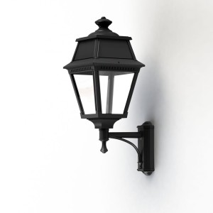 Applique Avenue 2 N°7 LED clair Noir foncé 000 - PRADIER 102120000 