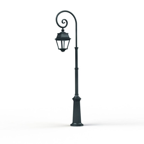 Lampadaire Avenue 2 N°8 LED clair Vert de gris 008 - PRADIER 102123008 