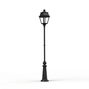 Lampadaire Avenue 2 N°9 LED clair Noir foncé 000 - PRADIER 102126000 