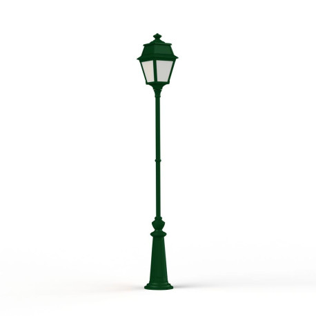 Lampadaire Avenue 2 N°9 LED opale Vert sapin 067 - PRADIER 102127067 