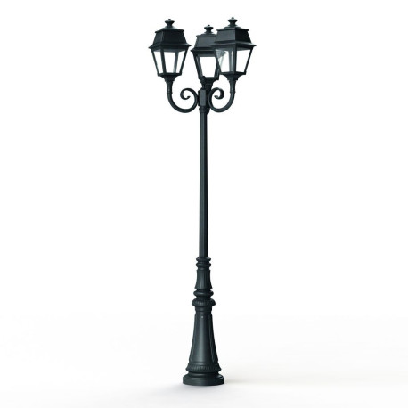 Lampadaire Avenue 2 N°11 LED clair Vert de gris 008 - PRADIER 102129008 