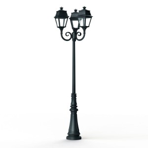 Lampadaire Avenue 2 N°11 LED clair Vert de gris 008 - PRADIER 102129008 