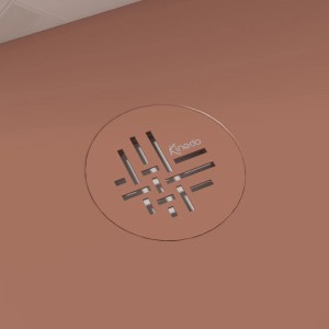 Receveur extra-plat 120X70 Kinesurf Nova Terracotta mat - KINEDO RD1236TM