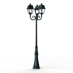 Lampadaire Avenue 2 N°11 E27 Vert de gris 008 - PRADIER 102028008 