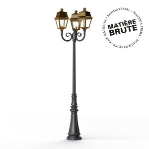 Lampadaire Avenue 2 N°11 E27 Laiton brut 072 - PRADIER 102028072 