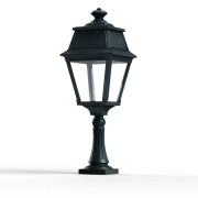 Borne Avenue 2 N°6 LED clair Vert de gris 008 - PRADIER 102117008 