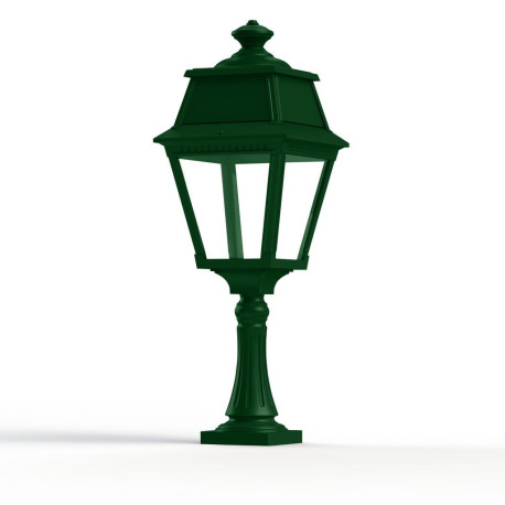 Borne Avenue 2 N°6 LED clair Vert sapin 067 - PRADIER 102117067 
