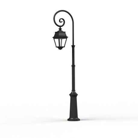 Lampadaire Avenue 2 N°8 LED clair Noir foncé 000 - PRADIER 102123000 
