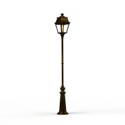 Lampadaire Avenue 2 N°9 LED clair Patiné doré 009 - PRADIER 102126009 