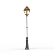 Lampadaire Avenue 2 N°9 LED clair Laiton vernis teinté 070 - PRADIER 102126070 