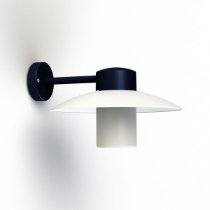 Applique Aubanne N°1 depoli Bleu acier 065 - PRADIER 101002065 