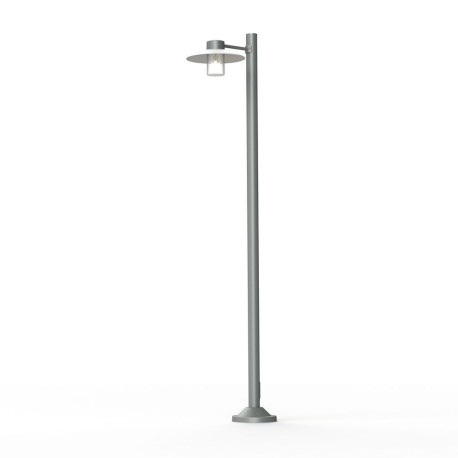 Lampadaire Aubanne N°4 clair Gris métal 023 - PRADIER 101007023 