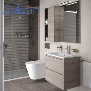 Plan vasque IBERIA 710 porcelaine blanche - SALGAR 97070