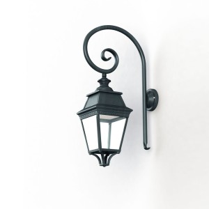 Applique Avenue 3 N°3 LED Warm Patine vert de gris 008 Diffuseur clair - PRADIER 103108008 