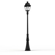 Lampadaire Avenue 3 N°7 LED Warm Noir 000 Diffuseur clair - PRADIER 103128000 