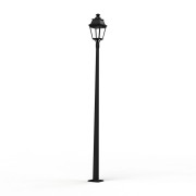 Lampadaire Avenue 3 N°11 LED Warm Noir 000 Diffuseur clair - PRADIER 103158000 