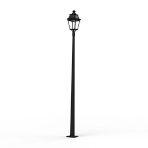 Lampadaire Avenue 3 N°11 LED Warm Noir 000 Diffuseur clair - PRADIER 103258000 