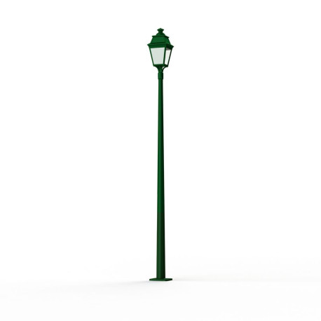 Lampadaire Avenue 3 N°11 LED Warm Vert 067 Diffuseur opale - PRADIER 103260067 