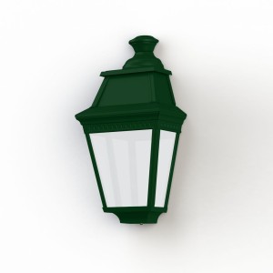 Applique Avenue 3 N°2 LED Warm Vert 067 Diffuseur PMMA opale - PRADIER 103262067 