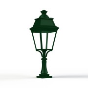 Borne Avenue 3 N°5 LED Warm Vert 067 Diffuseur clair - PRADIER 103118067 
