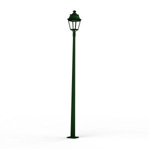 Lampadaire Avenue 3 N°11 LED Warm Vert 019 Diffuseur clair - PRADIER 103158019 