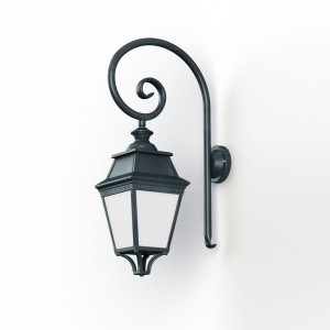 Applique Avenue 3 N°3 LED Warm Patine vert de gris 008 Diffuseur opale - PRADIER 103210008 