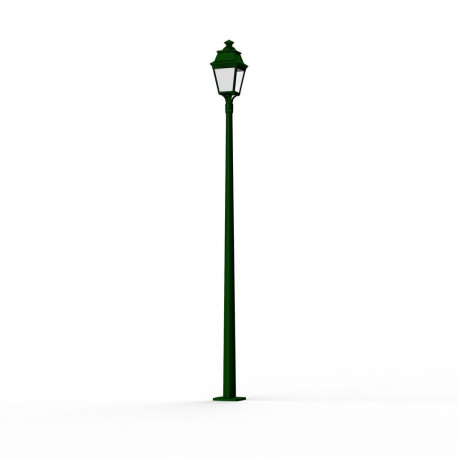 Lampadaire Avenue 3 N°11 LED Warm Vert 019 Diffuseur opale - PRADIER 103260019 