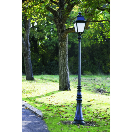 Lampadaire Avenue 3 N°7 LED Warm Noir 000 Diffuseur clair - PRADIER 103128000 