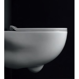 Bloc WC Blanc suspendu avec abattant - CRISTINA ONDYNA WWL3060