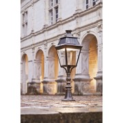 Borne Avenue 3 N°6 LED Warm Vert 067 Diffuseur opale - PRADIER 103225067 