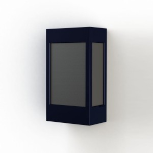 Applique Brick² N°1 PMMA noir Bleu acier 065 - PRADIER 108004065 