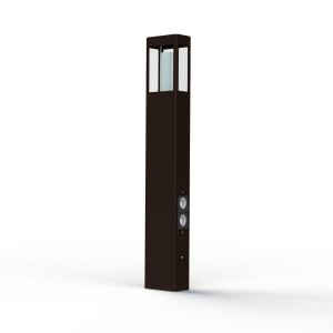 Borne Brick² N°4 prise Rouille 046 - PRADIER 108009046 