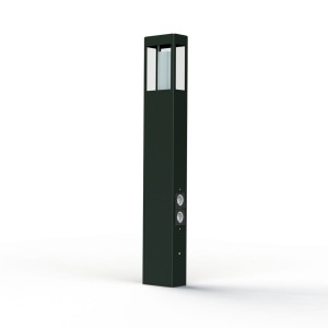 Borne Brick² N°4 prise Gris ardoise 059 - PRADIER 108009059 